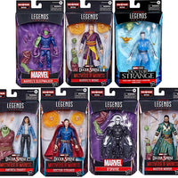 Marvel Legends Doctor Strange 6 Inch Action Figure BAF Rintrah - Set of 7 (Build-A-Figure Rintrah)