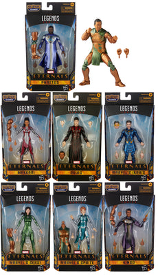 Marvel Legends Eternals 6 Inch Action Figure BAF Gilgamesh - Set of 7 (Build-A-Figure Gilgamesh)