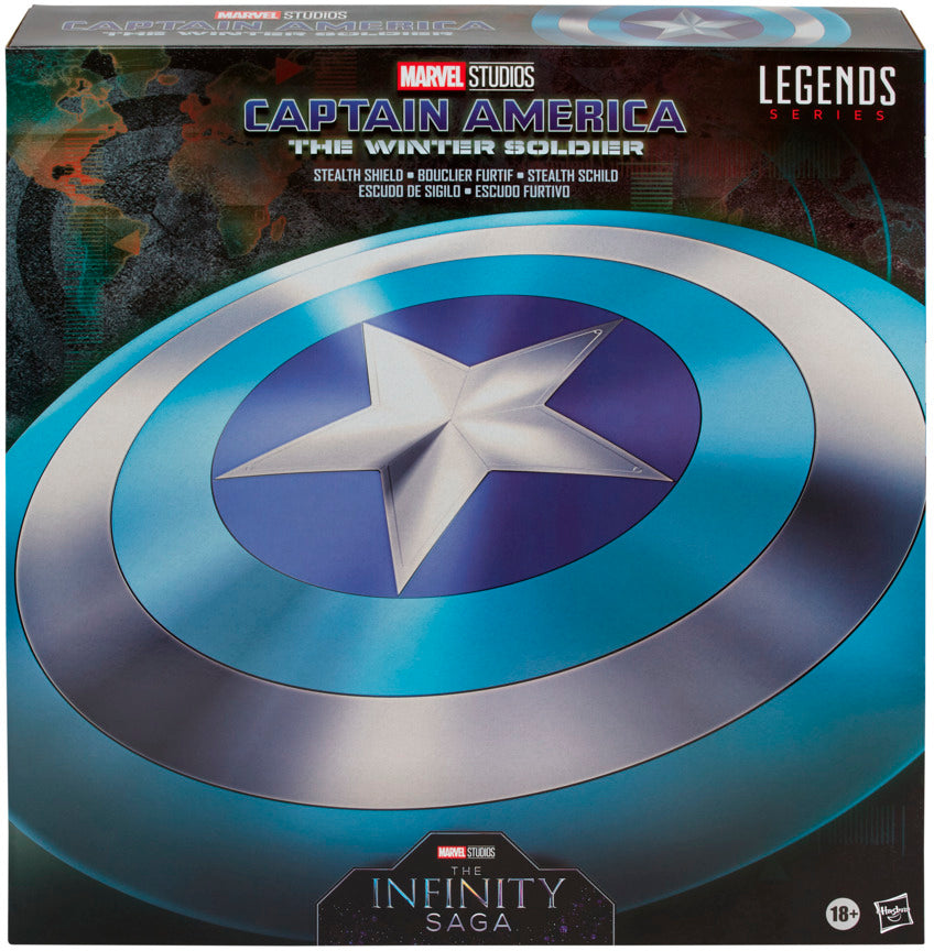 Marvel Legends Gear The Infinity Saga Life Size Prop Replica - Captain America Stealth Shield