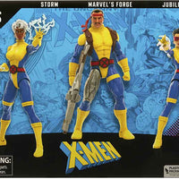 Marvel Legends X-Men 6 Inch Action Figure 3-Pack Series - Storm - Forge - Jubilee