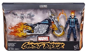 Marvel Legends Infinite 6 Inch Action Figure Riders Series - Ghost Rider with Motorcycle