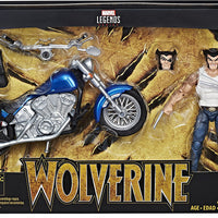 Marvel Legends Infinite 6 Inch Action Figure Riders Series - Wolverine with Motorcycle