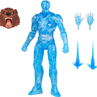 Marvel Legends Iron Man 6 Inch Action Figure BAF URSA Major - Hologram Iron Man