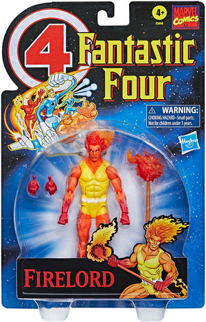 Marvel Legends Retro 6 Inch Action Figure Fantastic Four - Firelord