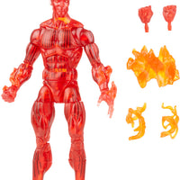 Marvel Legends Retro 6 Inch Action Figure Fantastic Four - Human Torch