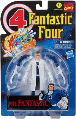 Marvel Legends Retro 6 Inch Action Figure Fantastic Four - Mr. Fantastic