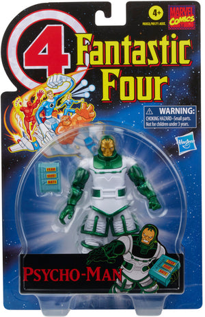 Marvel Legends Retro 6 Inch Action Figure Fantastic Four - Psycho Man