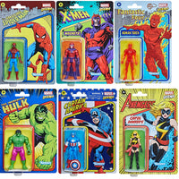 Marvel Legends Retro 3.75 Inch Action Figure Series 1 - Set of 6