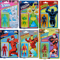 Marvel Legends Retro 3.75 Inch Action Figure Series 2 - Set of 6