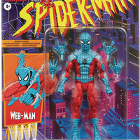 Marvel Legends Retro 6 Inch Action Figure Spider-Man Series - Web-Man