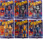 Marvel Legends Retro 6 Inch Action Figure Spider-Man Wave 2 - Set of 6