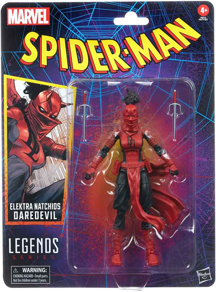 Marvel Legends Retro Inch Action Figure Spider-Man Wave