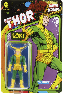 Marvel Legends Retro 3.75 Inch Action Figure Wave 4 - Loki