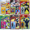 Marvel Legends Retro 3.75 Inch Action Figure Wave 6 Set of 6 (Symbiote - Black Panther - Thing - Widow - Thor - Goblin)