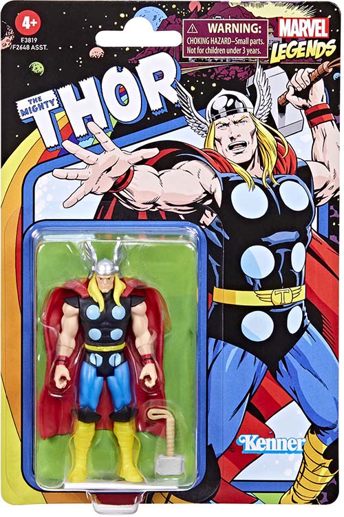 Marvel Legends Retro 3.75 Inch Action Figure Wave 6 - Thor