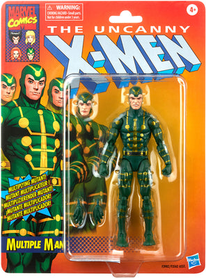 Marvel Legends Retro 6 Inch Action Figure X-Men Classic Series 2 - Multiple Man