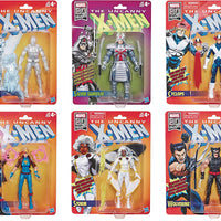 Marvel Legends Retro 6 Inch Action Figure X-Men Series 1 - Set of 6