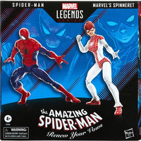 Marvel Legends Spider-Man 6 Inch Action Figure 2-Pack - Spider-Man & Spinneret