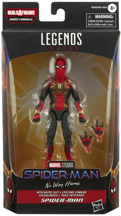 Marvel Legends Spider-Man No Way Home 6 Inch Action Figure BAF Armadillo - Integrated Suit Spider-Man