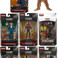 Marvel Legends Spider-Man No Way Home 6 Inch Action Figure BAF Armadillo - Set of 7 (Build-A-Figure Armadillo)