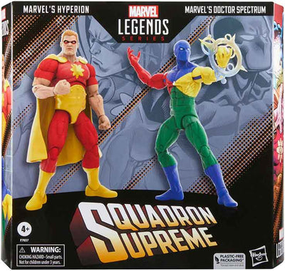 Marvel Legends Squadron Supreme 6 Inch Action Figure 2-Pack - Hyperion & Doctor Spectrum