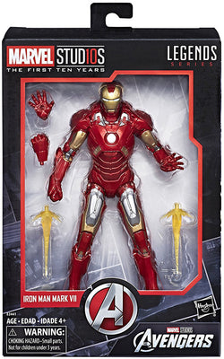 Marvel Legends Studios 6 Inch Action Figure 10th Anniversary Series - Iron Man Mark VII #2