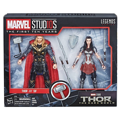 Marvel Legends Studios 6 Inch Action Figure 10th Anniversary Series - Thor & Sif #5