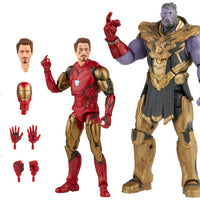 Marvel Legends 6 Inch Action Figure Studios Series 2-Pack - Iron Man Mark 85 vs. Thanos