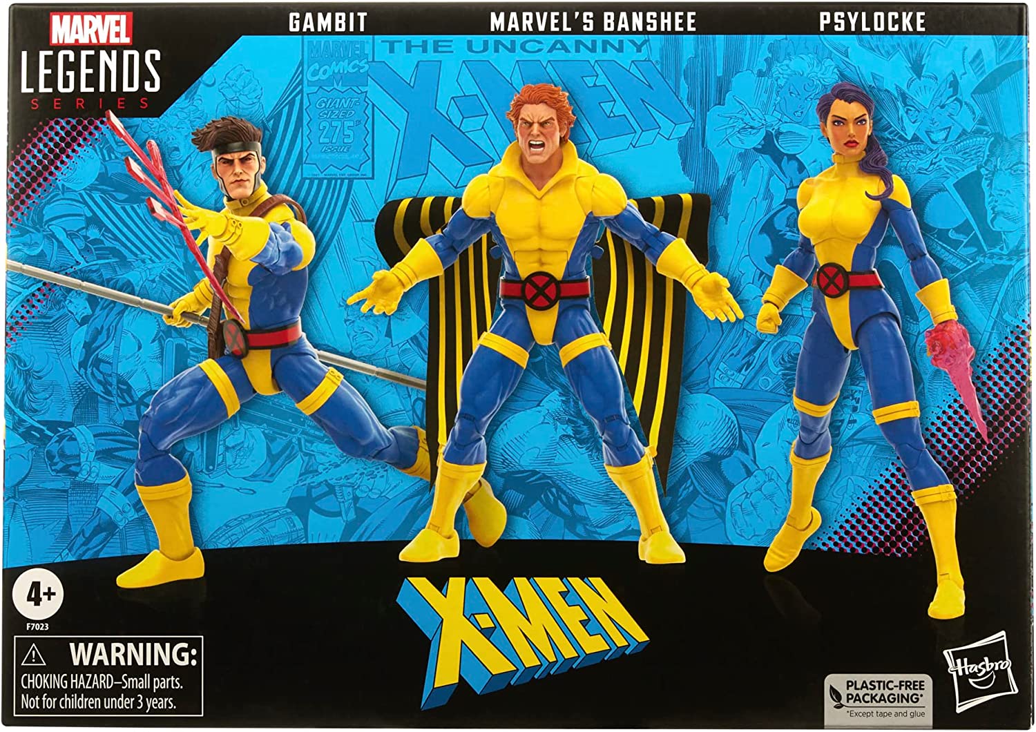 Marvel Legends X-Men 6 Inch Action Figure 3-Pack Series - Banshee