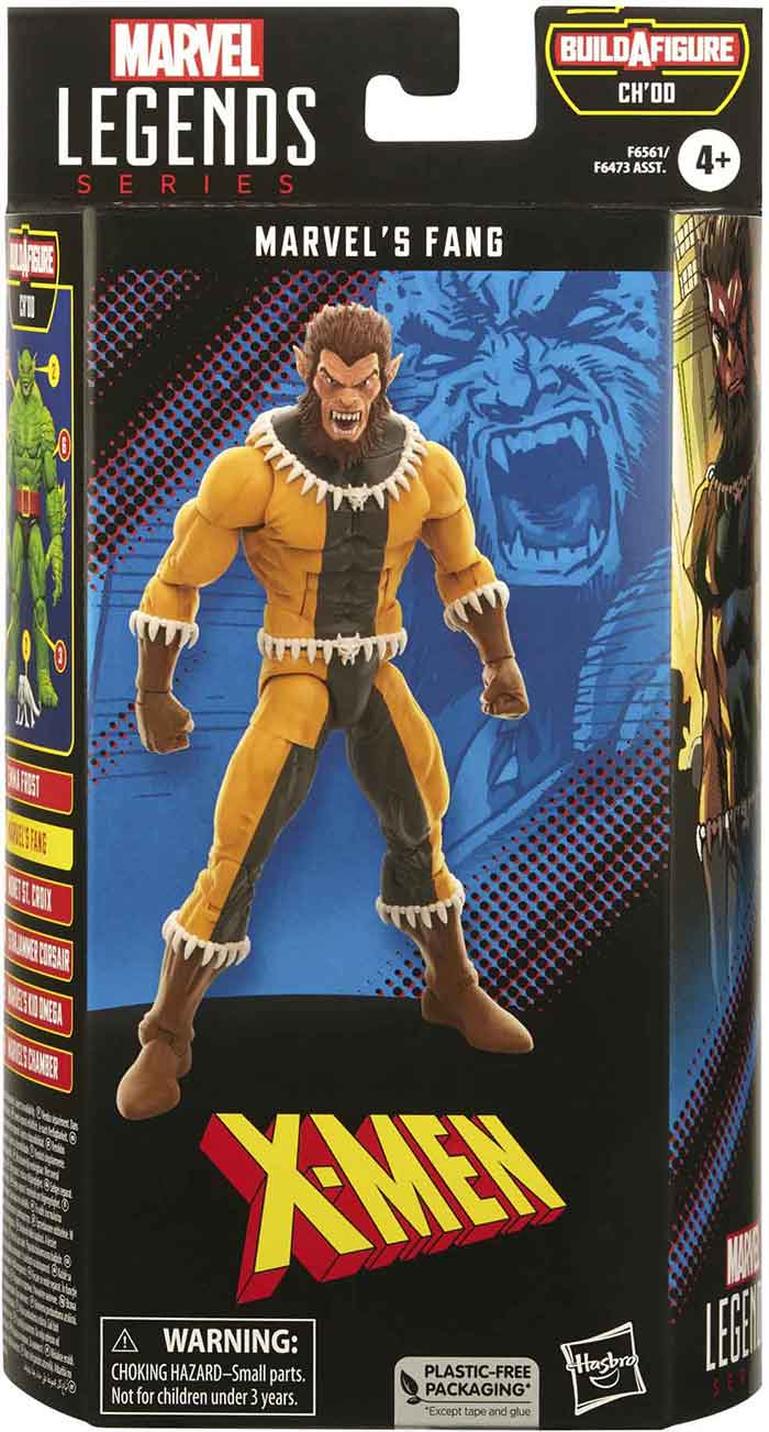 Marvel Legends X-Men 6 Inch Action Figure BAF CH'OD - Fang