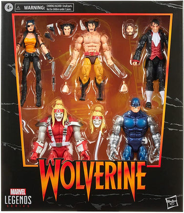 Marvel Legends X-Men 6 Inch Action Figure Box Set Exclusive - Wolverine 5-Pack