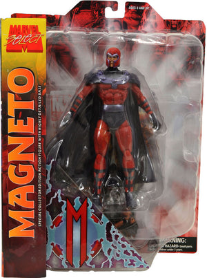 Marvel Select 8 Inch Action Figure - Magneto with Helmet