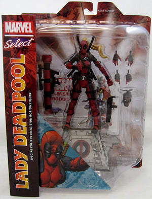Marvel Select 8 Inch Action Figure Deadpool - Lady Deadpool