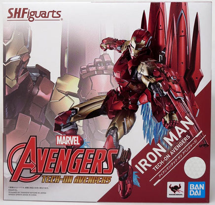 Marvel Tech-On Avengers 6 Inch Action Figure S.H. Figuarts - Iron Man DH-10 Mode