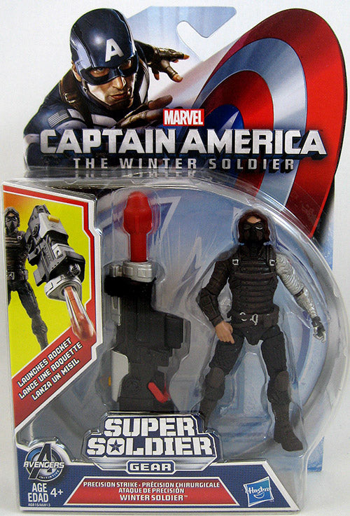 Marvel Universe 3.75 Inch Action Figure Captain America The Winter Soldier Series 1 - Precision Strike Winter Soldier