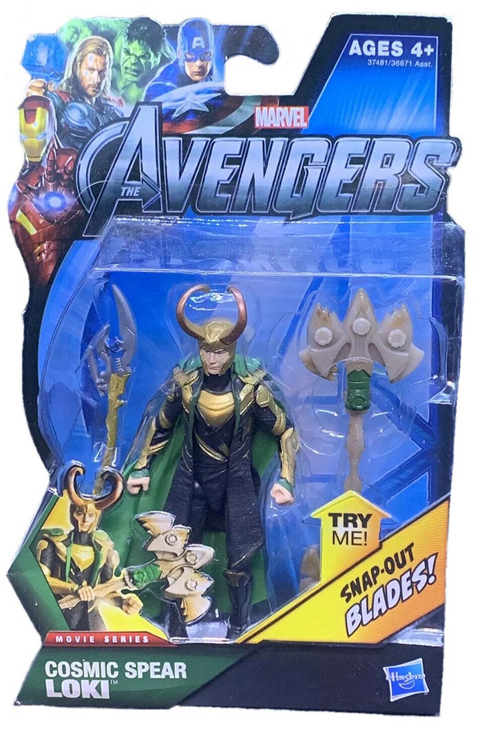 Marvel Universe Avengers Movie 3.75 Inch Action Figure - Cosmic Spear Loki