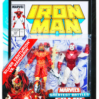 Marvel Universe Comic 2-Pack 3.75 Inch Action Figure (2012 Wave 1) - Silver Centurion Ironman vs. Mandarin