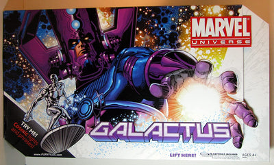 Marvel Universe 19 Inch Action Figure - Galactus with Silver Surfer