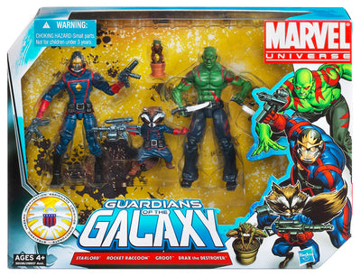 Marvel Universe 3.75 Inch Scale Action Figure Team Pack (2011 Wave 3) - Guardians of the Galaxy