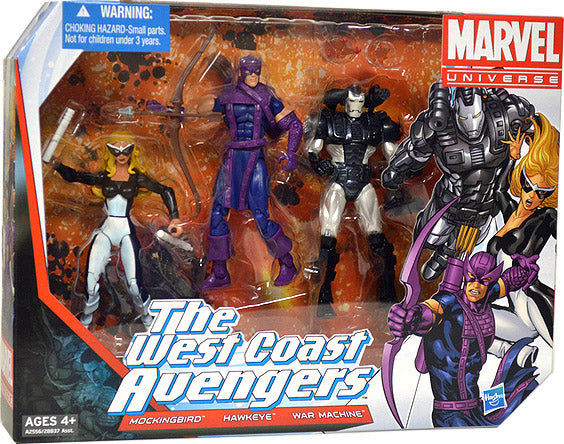 Marvel Universe 3.75 Inch Action Figure Team Pack Series - West Coast Avengers