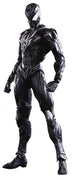 Marvel Universe Variant 10 Inch Action Figure Play Arts Kai - Black Costume Spider-Man