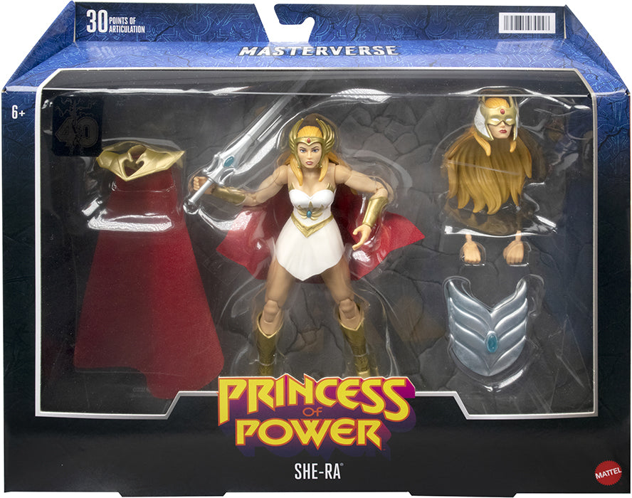 ○オフィス○ 特別価格Masters of the Universe Masterverse She-Ra Deluxe Action Figure  with Accessories， 7-inch MOTU Collectible Gift並行輸入