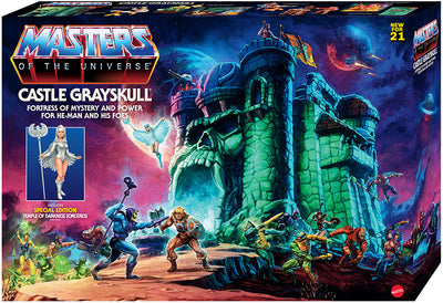 Masters Of The Universe Origins 5 Inch Scale Playset - Castle Grayskull with Sorceress