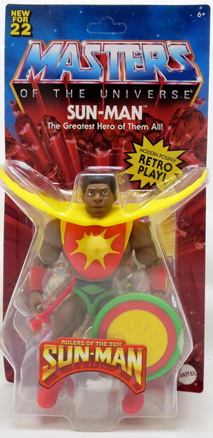 Sun man action figure sales