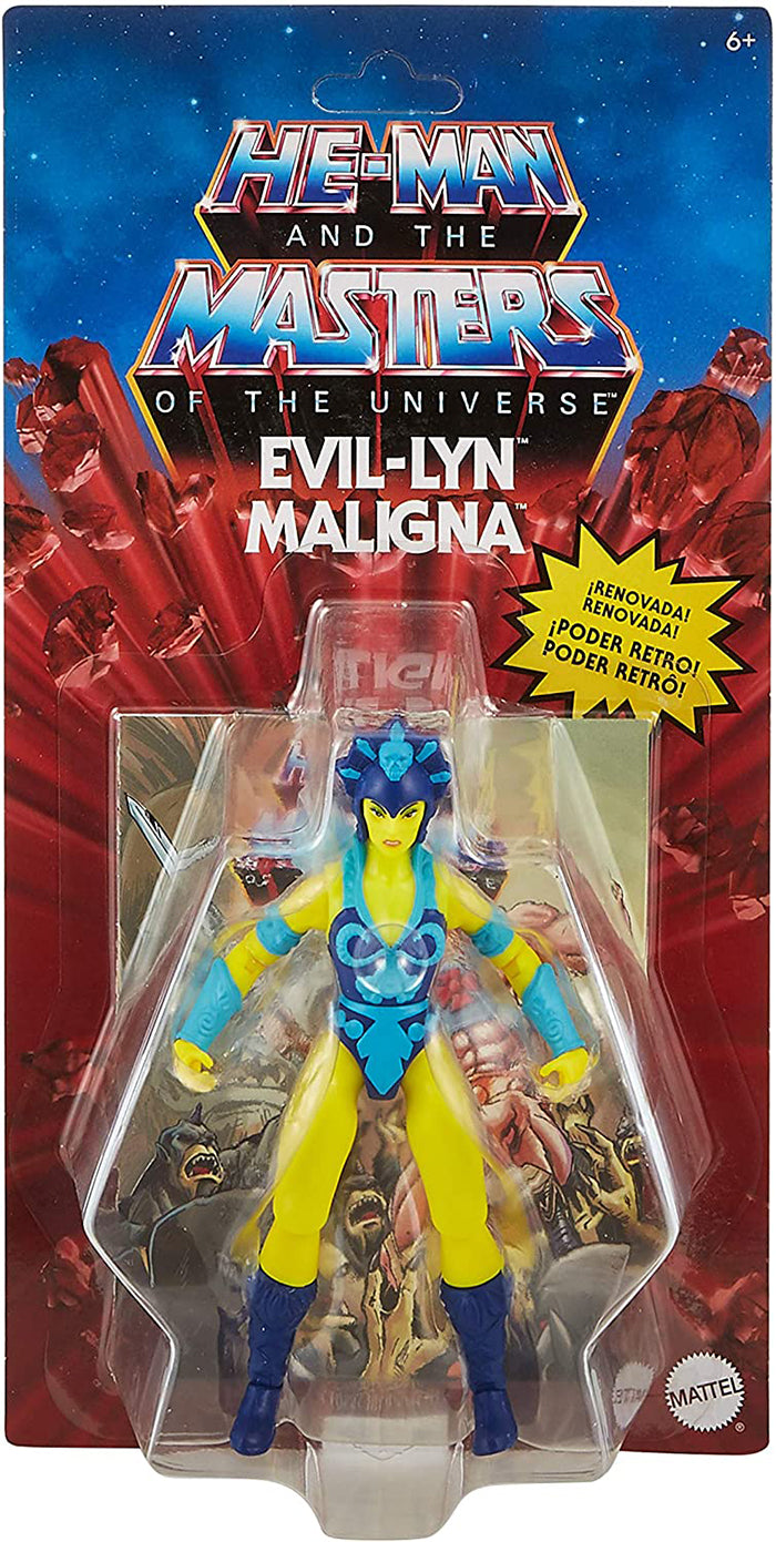 Masters Of The Universe 5 Inch Action Figure Origins Wave 1 - Evil-Lyn Blue Version