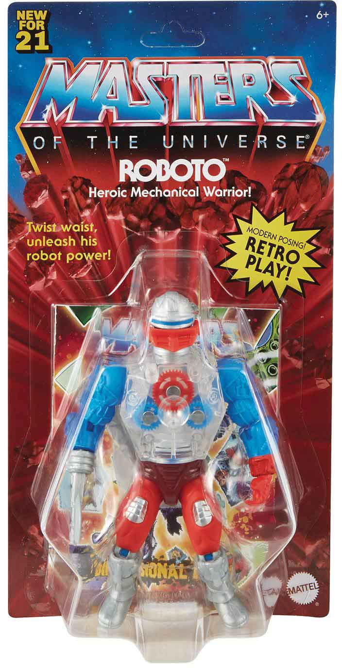 Masters Of The Universe Retro Play 6 Inch Action Figure - Roboto