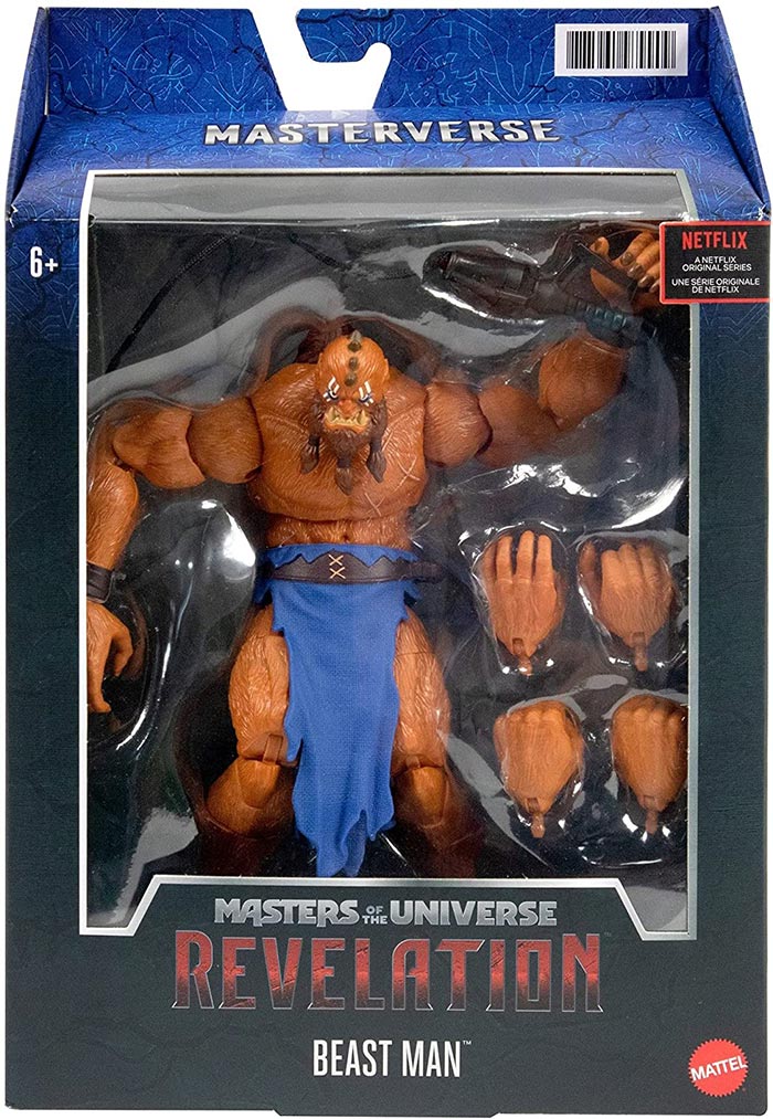 Masters Of The Universe Revelation 7 Inch Action Figure Masterverse Netflix - Beast Man
