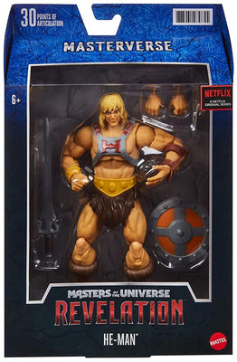 Masters Of The Universe Revelation 7 Inch Action Figure Masterverse Netflix - He-Man