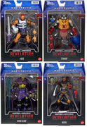 Masters Of The Universe Revelation 6 Inch Action Figure Wave 3 - Set of 4 (Andro - Scraeglow - Stinkor - Fisto)