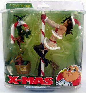 McFarlane Monsters Action Figures Series 5 Twisted Christmas: Mrs. Claus (Sub-Standard Packaging)